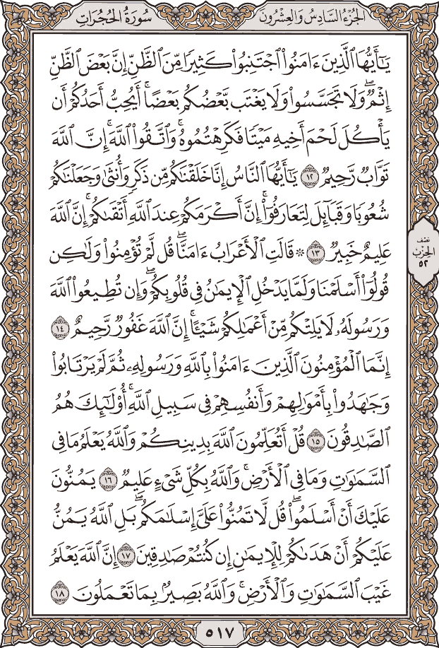 صفحة ٥١٧ من المصحف